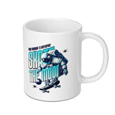 Skate the Moon Astronaut Skateboarding Mug product